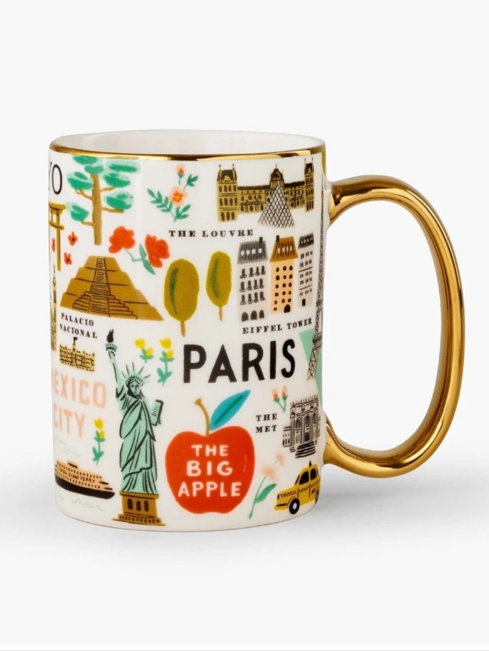 Rifle Paper Bon Voyage Travel Mug